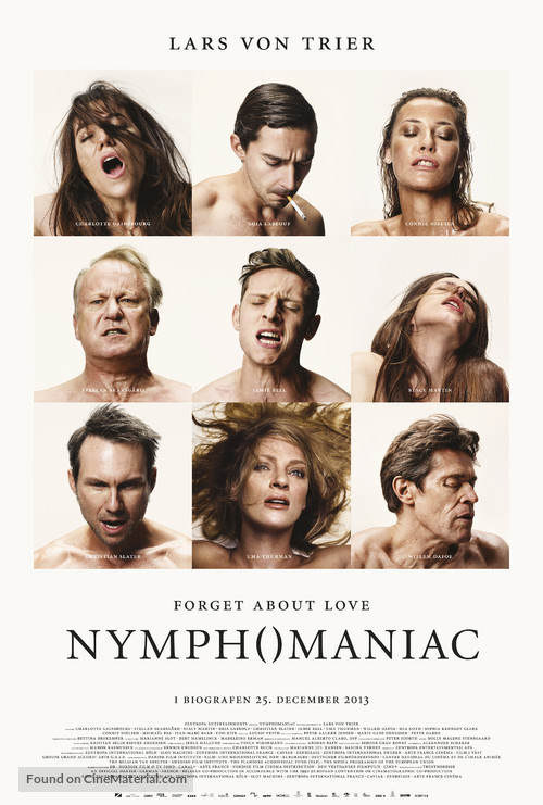 Nymphomaniac - Danish Movie Poster