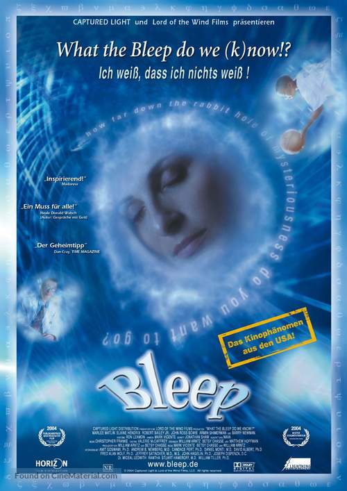 What the Bleep Do We Know - German Movie Poster