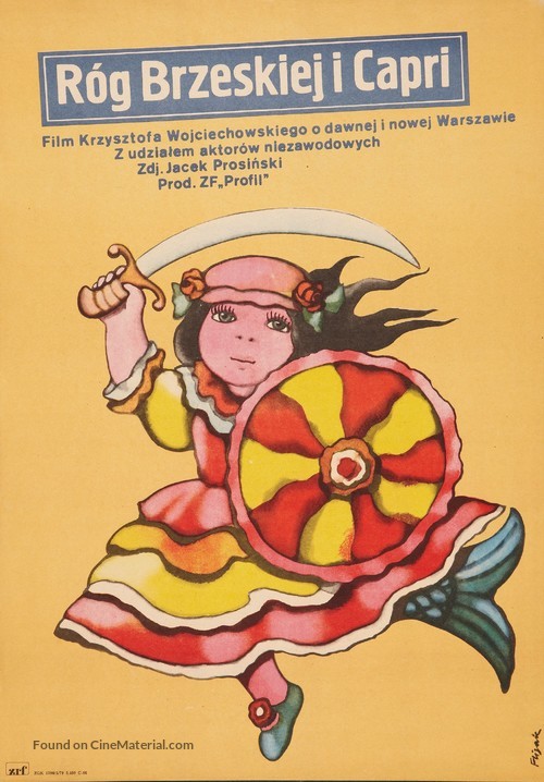 Rog Brzeskiej i Capri - Polish Movie Poster