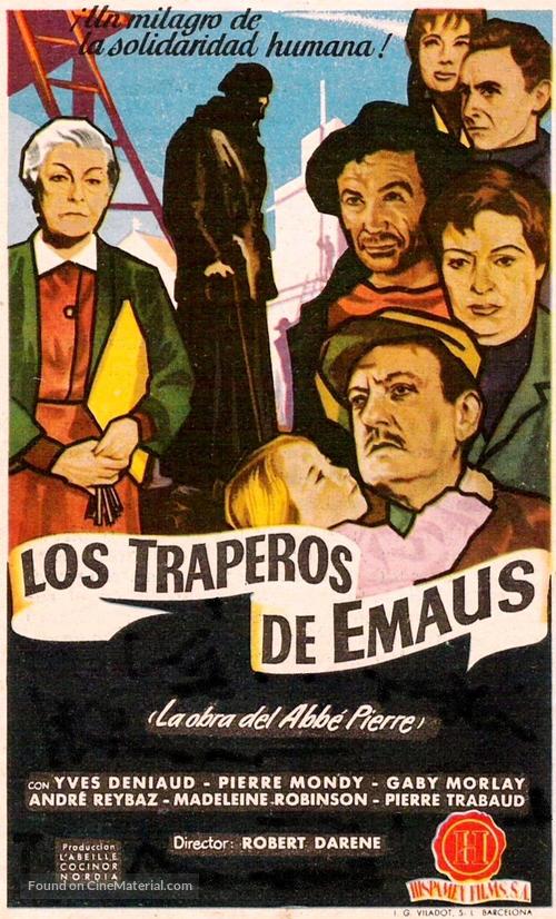 Les chiffonniers d&#039;Emma&uuml;s - Spanish Movie Poster