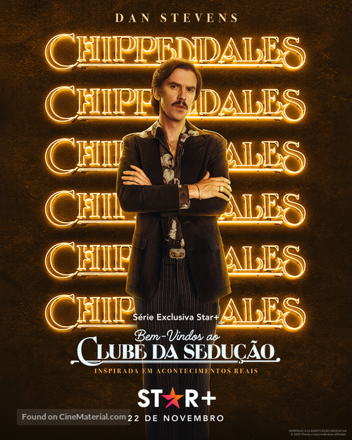 Welcome to Chippendales - Portuguese Movie Poster