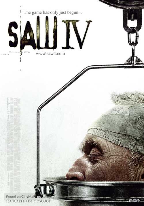 Saw IV - Dutch Movie Poster