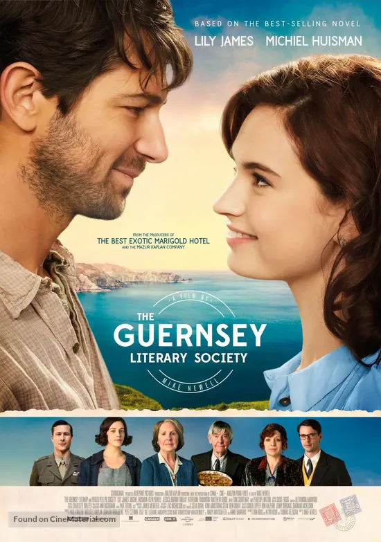 The Guernsey Literary &amp; Potato Peel Pie Society - Dutch Movie Poster