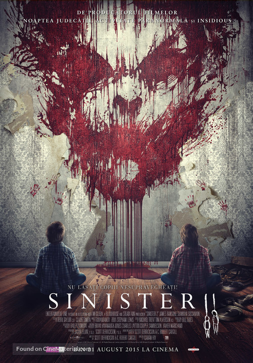 Sinister 2 - Romanian Movie Poster
