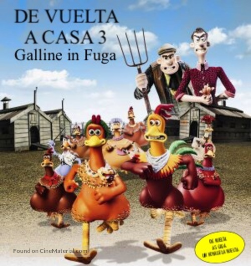 Chicken Run - Italian Blu-Ray movie cover