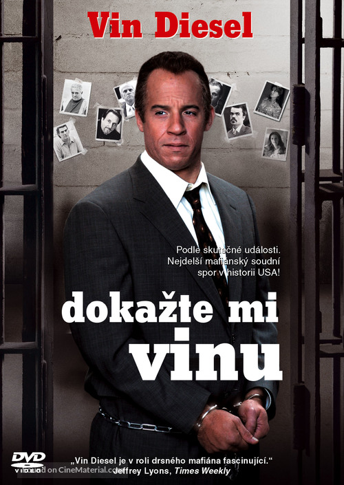 Find Me Guilty - Czech DVD movie cover