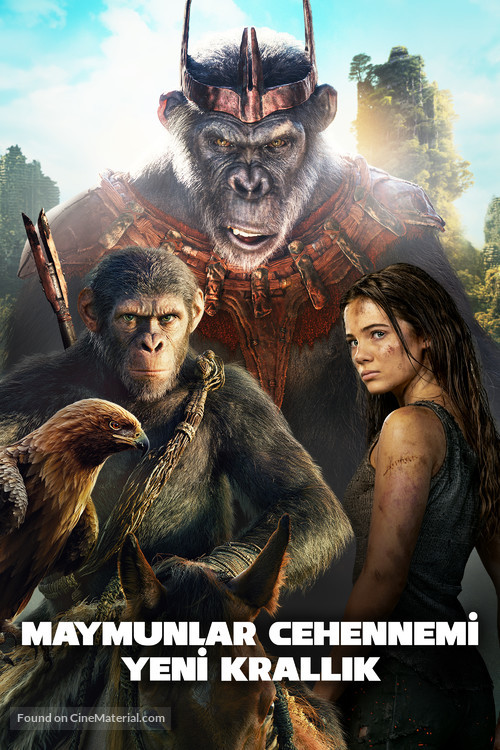 Kingdom of the Planet of the Apes - Turkish Movie Cover