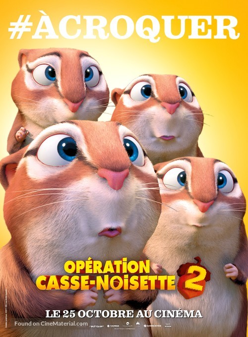 The Nut Job 2 - French Movie Poster