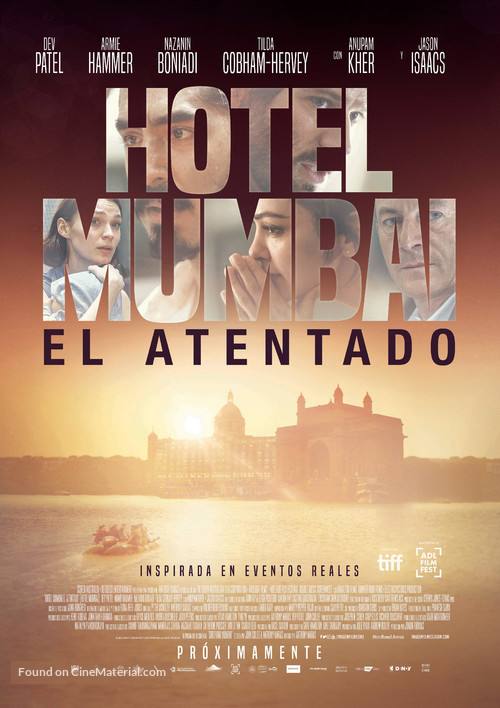 Hotel Mumbai - Argentinian Movie Poster