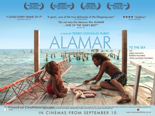 Alamar - British Theatrical movie poster