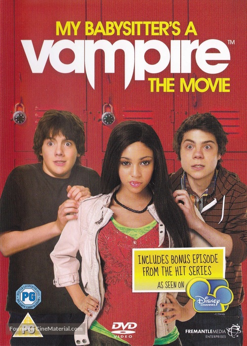 My Babysitter&#039;s a Vampire - British DVD movie cover