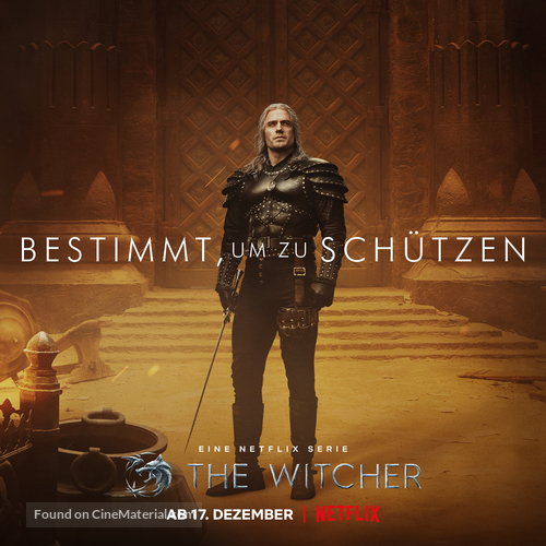 &quot;The Witcher&quot; - Danish Movie Poster