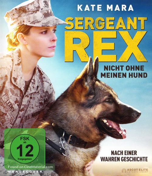 Megan Leavey - German Blu-Ray movie cover