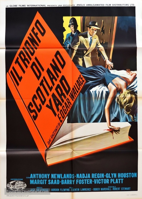 &quot;The Edgar Wallace Mystery Theatre&quot; - Italian Movie Poster