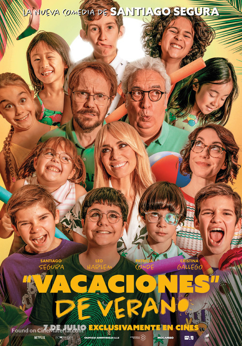 Vacaciones de verano - Spanish Movie Poster