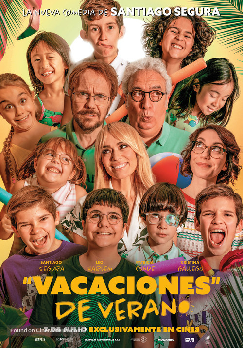 Vacaciones de verano - Spanish Movie Poster