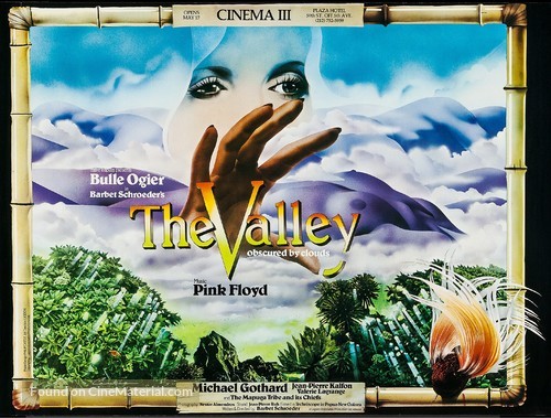 La vall&eacute;e - British Movie Poster
