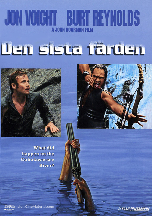 Deliverance - Swedish DVD movie cover