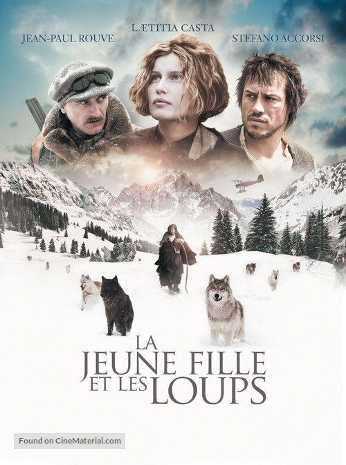 La jeune fille et les loups - French Movie Poster