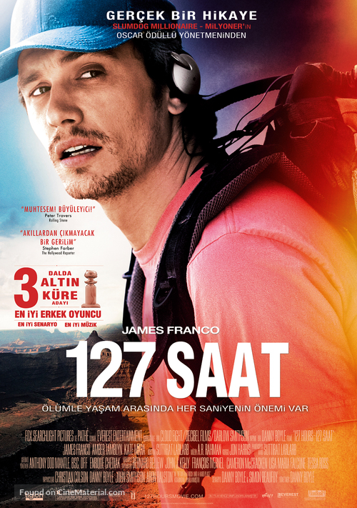 127 Hours - Turkish Movie Poster