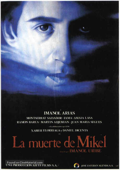 La muerte de Mikel - Spanish Movie Poster