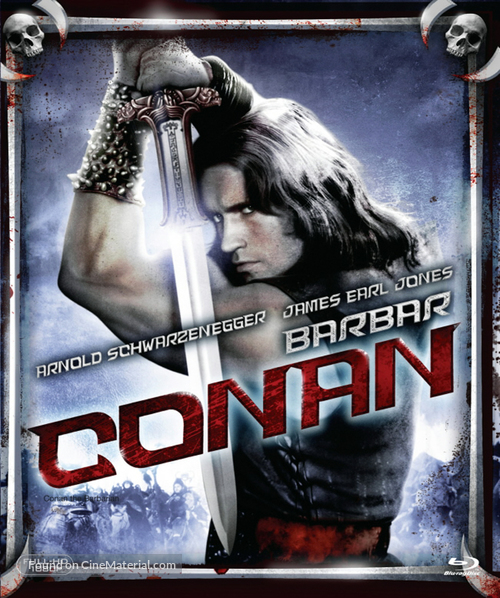 Conan The Barbarian - Czech Blu-Ray movie cover