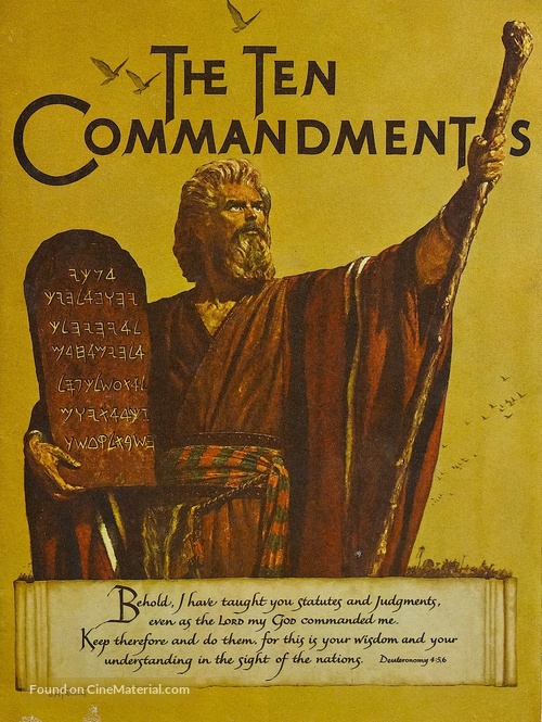 The Ten Commandments - poster