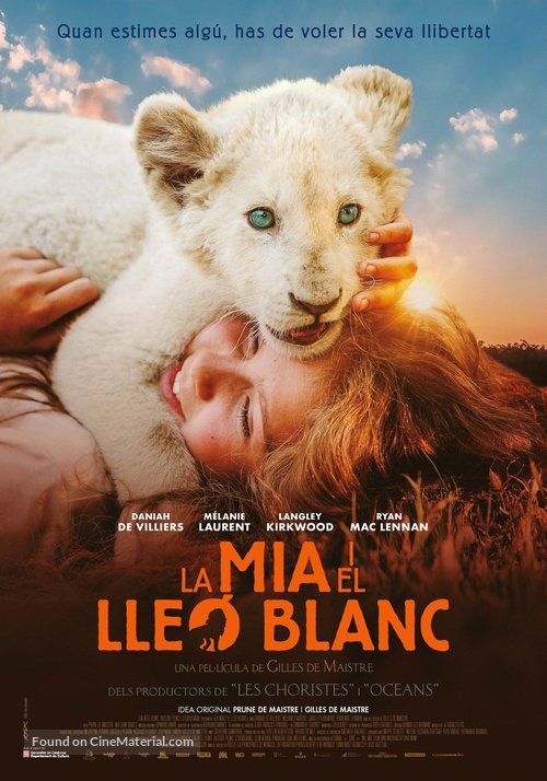 Mia et le lion blanc - Andorran Movie Poster