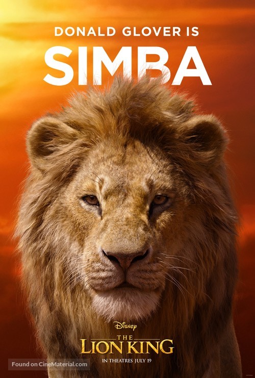12pcs The Lion King Movie 2019 Mirror Surface Card Sticker Promo Card Poster LO9 