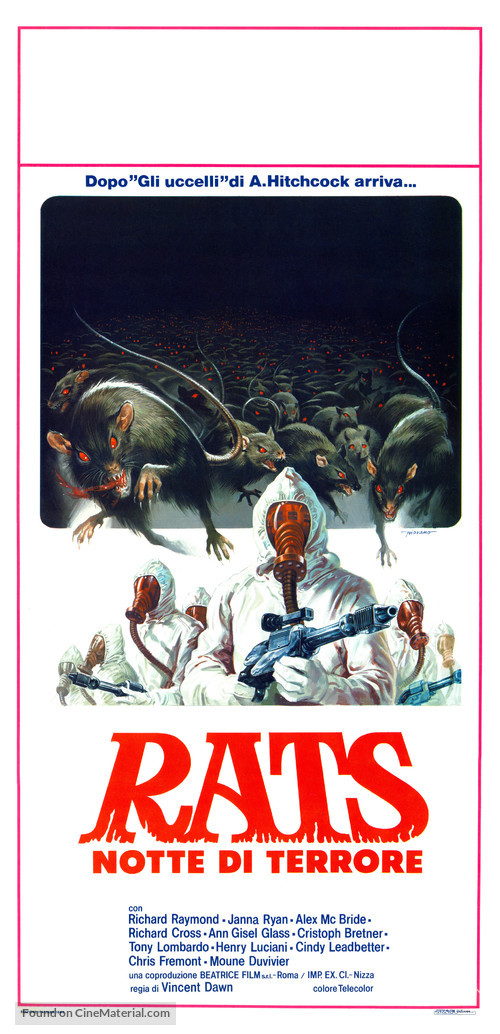 Rats - Notte di terrore - Italian Movie Poster