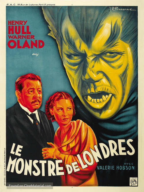 Werewolf of London - French Movie Poster
