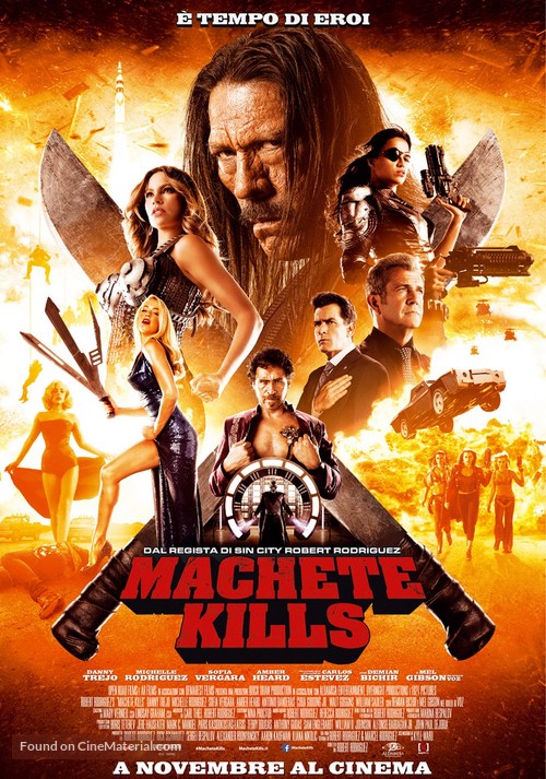 Machete Kills - Italian Movie Poster