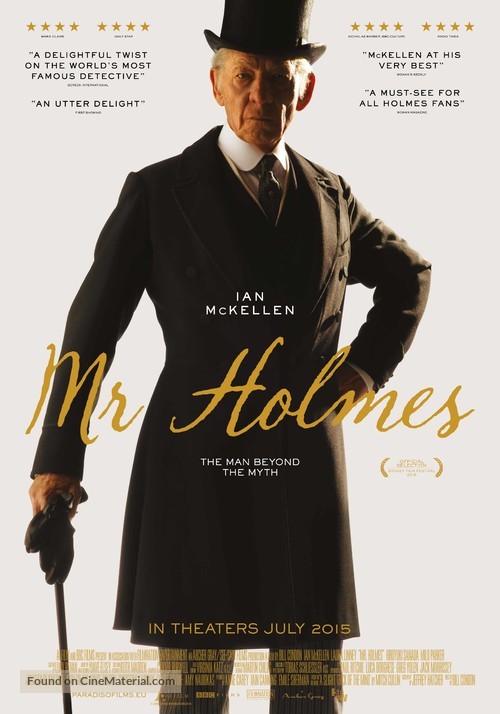 Mr. Holmes - Dutch Movie Poster