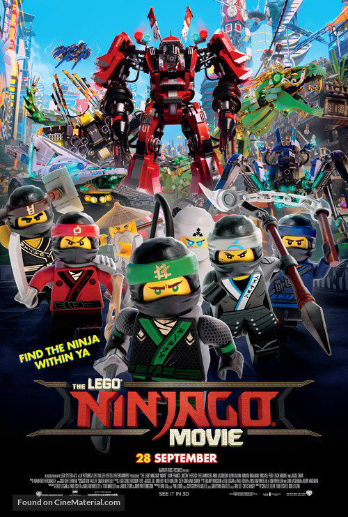 The Lego Ninjago Movie - Singaporean Movie Poster