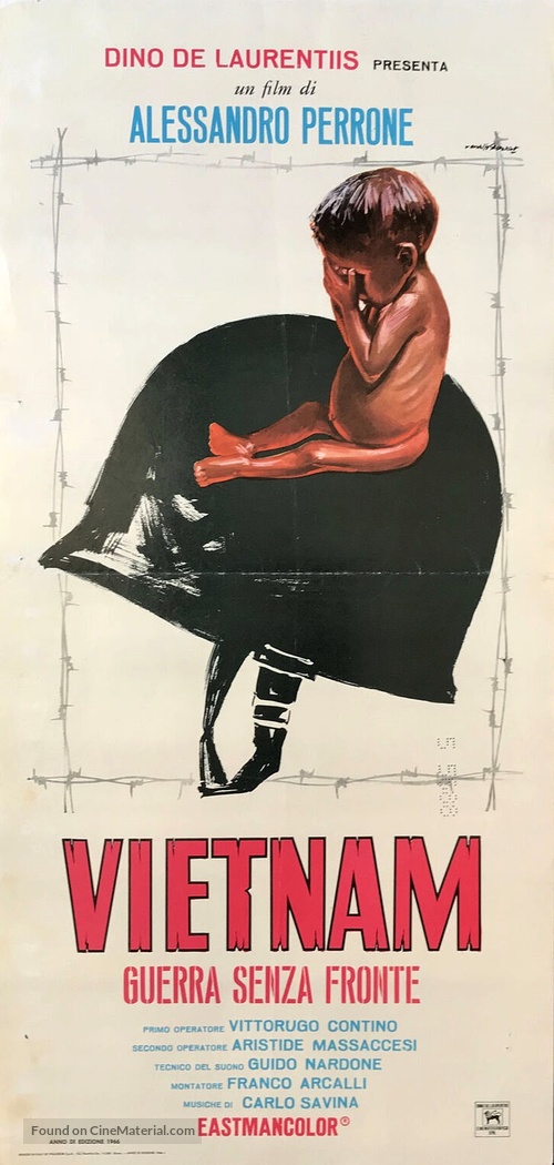 Vietnam guerra senza fronte - Italian Movie Poster