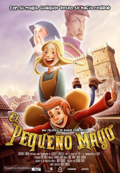 El peque&ntilde;o mago - Spanish Movie Poster
