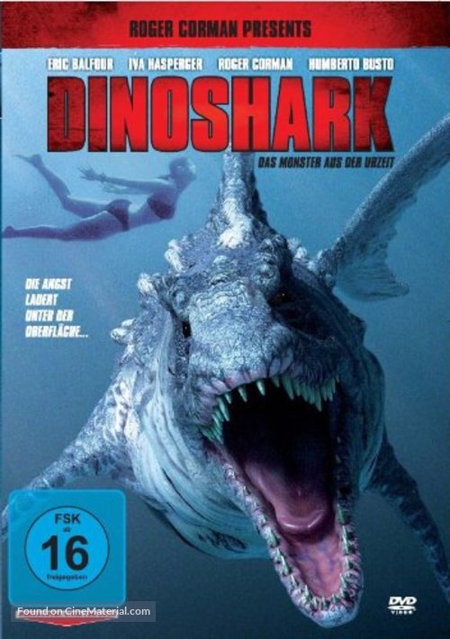 Dinoshark - German DVD movie cover
