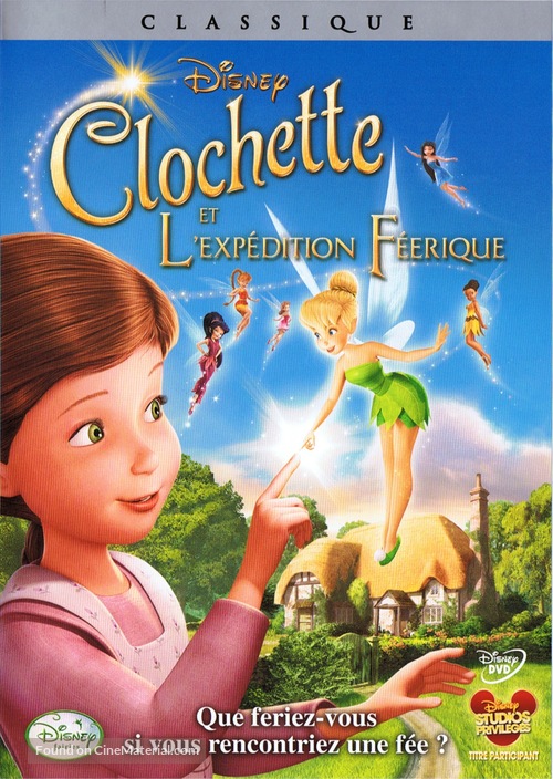 Tinker Bell and the Great Fairy Rescue - French Movie Cover