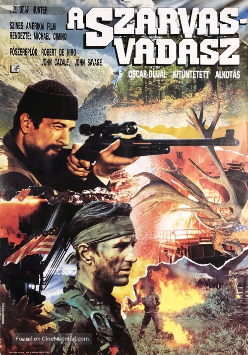 The Deer Hunter - Hungarian Movie Poster