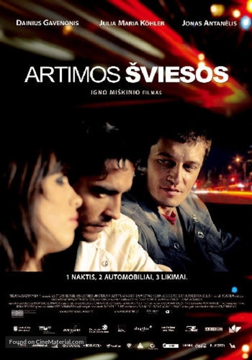 Artimos sviesos - Lithuanian Movie Poster