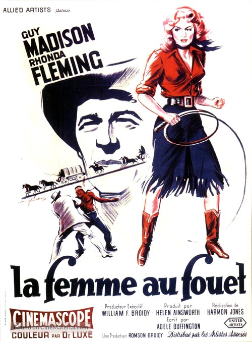 Bullwhip - French Movie Poster