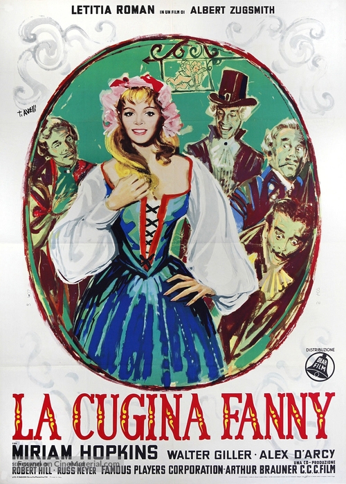 Fanny Hill - Italian Movie Poster