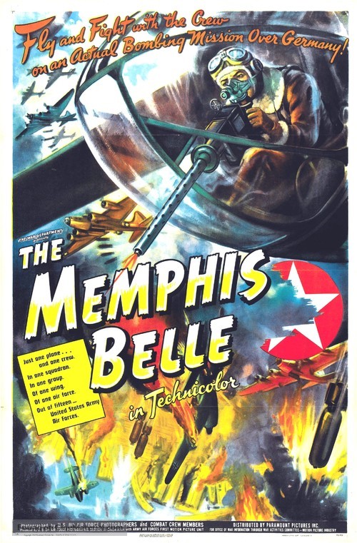 The Memphis Belle: A Story of a Flying Fortress - Movie Poster