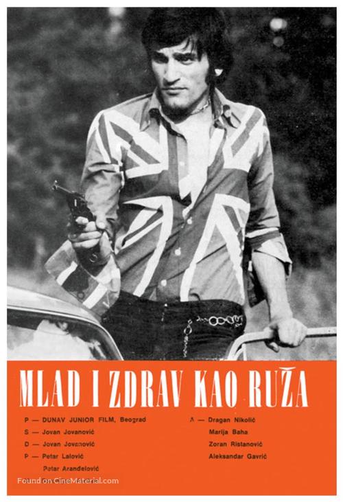 Mlad i zdrav kao ruza - Yugoslav Movie Poster