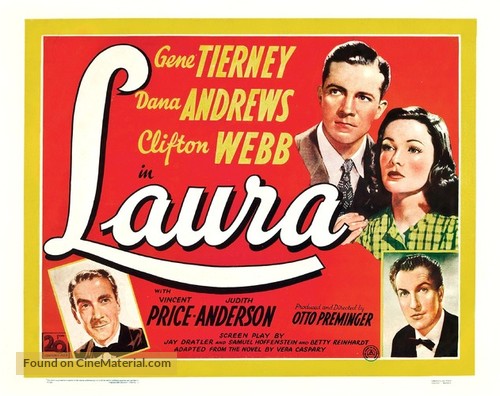 Laura - British Movie Poster