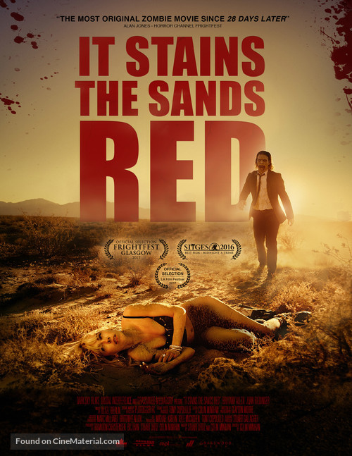 It Stains the Sands Red - Canadian Movie Poster