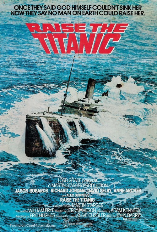 Raise the Titanic - British Movie Poster