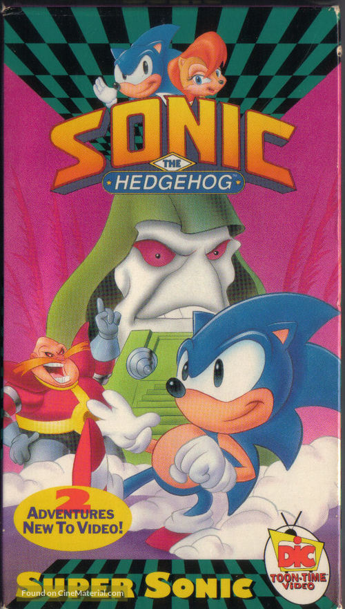 &quot;Sonic the Hedgehog&quot; - VHS movie cover