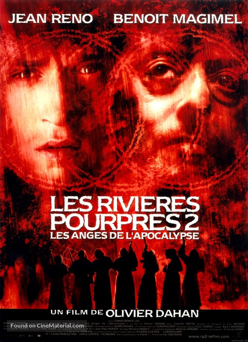 Crimson Rivers 2 - French Movie Poster