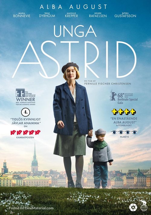 Unga Astrid - Swedish DVD movie cover